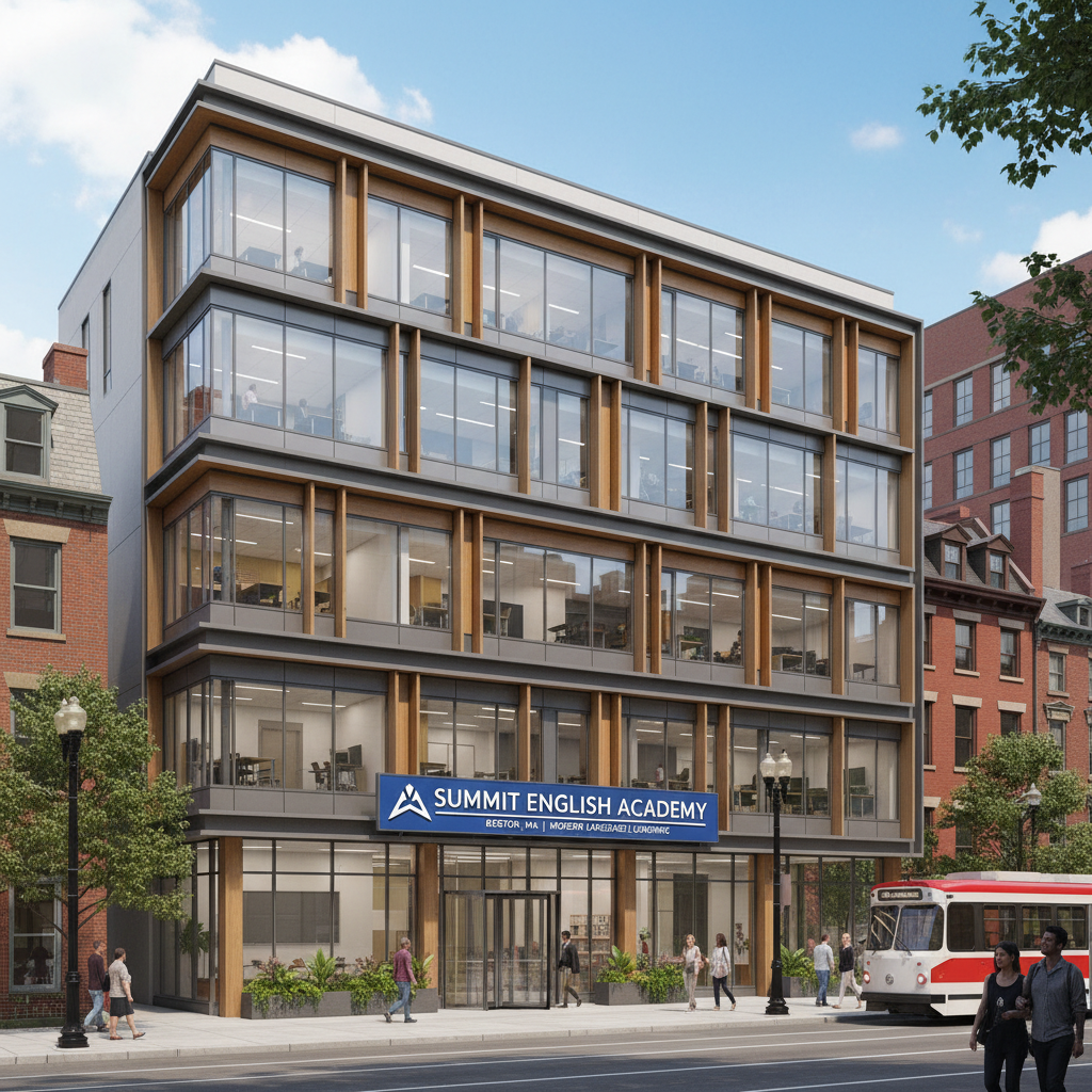 Здание школы Summit English Academy